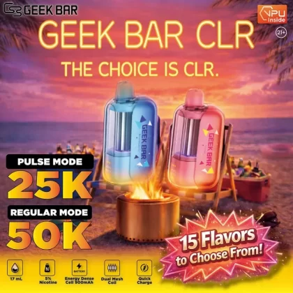 Geek Bar CLR 50K - Strawberry Lemonade
