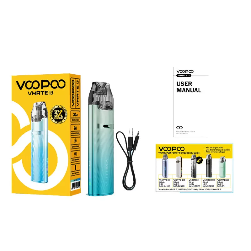 VOOPOO VMATE i3 Pod Kit 30W - Purple - Image 3
