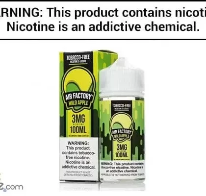 WILD APPLE BY AIR FACTORY SYNTHETIC 100ML - Vapejuice