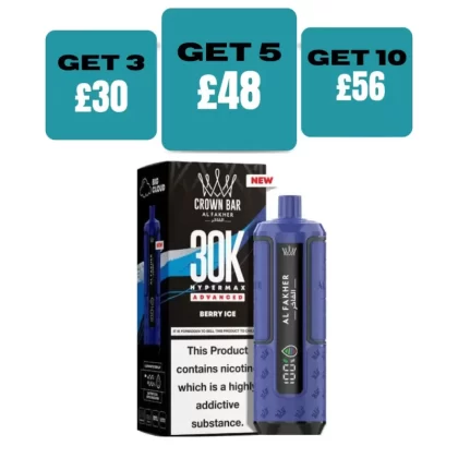 Al Fakher 30K Hypermax Prefilled Pod Kit - £10.99 or 3 For £30 - Magic love