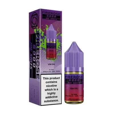 VIM TRU NICOTINE SALT E-LIQUID BY FIREROSE 5000