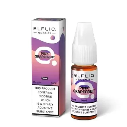 PINK GRAPEFRUIT NICOTINE SALT E-LIQUID BY ELFLIQ – ELFBAR