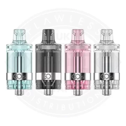 Innokin Go S Tank 1.6ohm 1pcs - Color#CLEAR>LIGHT BLUE>PINK>BLACK