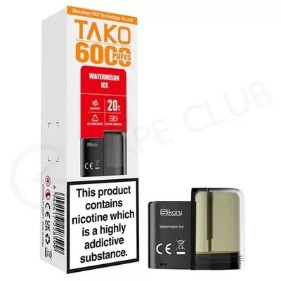 Watermelon Ice Sikary Tako SP6000 Refill Pack