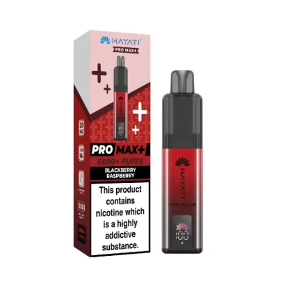 Blackberry Raspberry Hayati Pro Max Plus 6K Prefilled Pod Kit