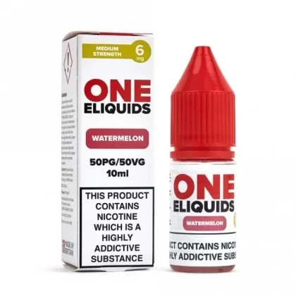 One E Liquids Watermelon E Liquid – 50/50 Series (10ml)