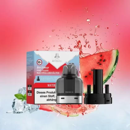 Arcbear Pro 15000 Nachfüllset – Watermelon Ice 20mg/ml Nikotin