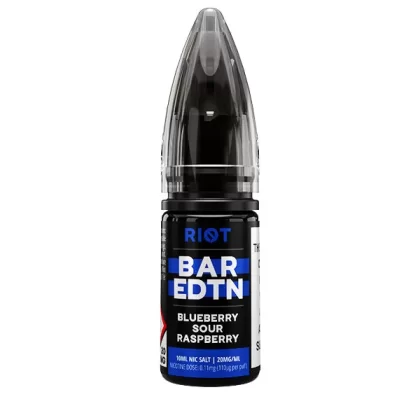 Blueberry Sour Raspberry BAR EDTN Riot Squad Nic Salt E-Liquid - 5mg