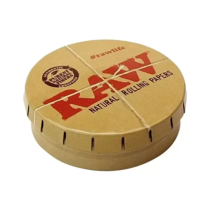 Raw Round Pop Top Metal Tin - Ejuicewarehouse