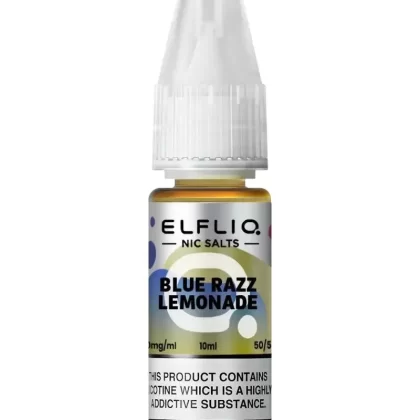 Elf Bar Elfliq Blue Razz Lemonade Nic Salt Vape Juice - Strength