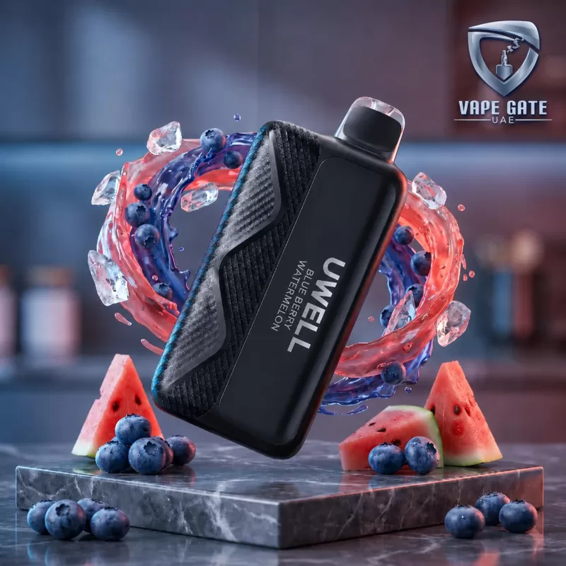Uwell Caliburn Bar Rechargeable Disposable Vape 100K - Blueberry Watermelon / 20mg