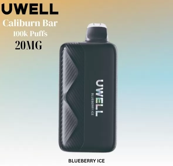 Uwell Caliburn Bar Rechargeable Disposable Vape 100K - Blueberry Watermelon / 20mg - Image 3