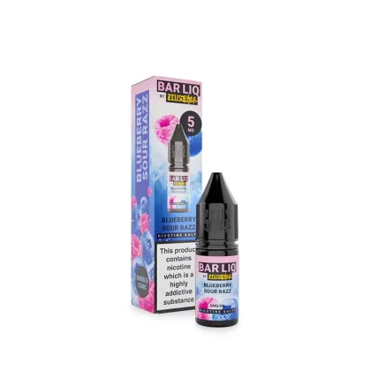 Zeus Juice Bar Liq Blueberry Sour Razz Nic Salt E-Liquid 10ml - Vapestore Co