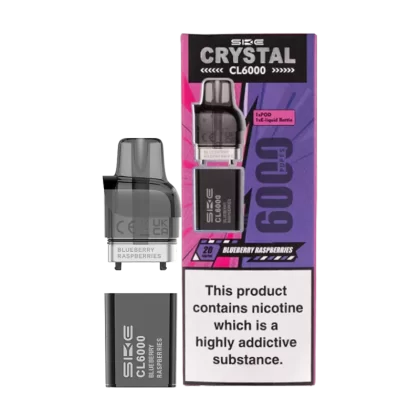 Blueberry Raspberries SKE Crystal CL6000 Pods - 20mg - Vape Product