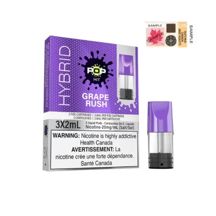 POP HITS HYBRID PODS – GRAPE RUSH