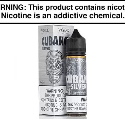 CUBANO SILVER BY VGOD 60ML - Vapejuice