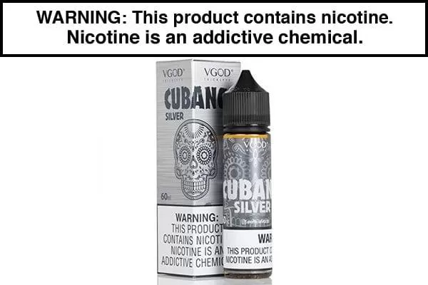 CUBANO SILVER BY VGOD 60ML - Vapejuice