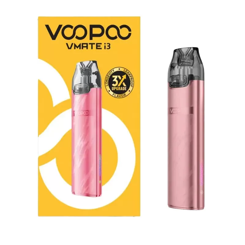 Voopoo Vmate i3 Pod Kit - Black, Cyan Blue - Image 3
