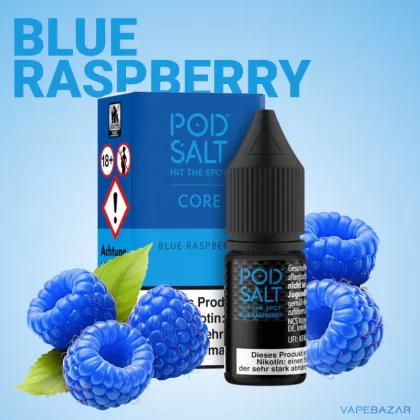 Podsalt Core – Blue Raspberry - 11mg/ml, 20mg/ml; Himbeere