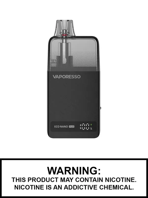 Vaporesso Eco Nano Plus Pod Kit - Colour#Midnight Black>Sky Blue>Space Silver