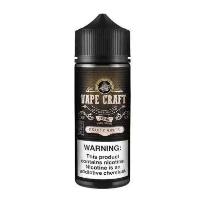 Vape Craft Fruity Rings eJuice - Vape Product, Vape Product; Vape Product, Vape Product (5F4C23)