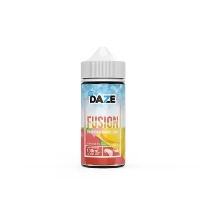 Strawberry Banana Apple Iced by 7Daze Fusion 100mL - Vaporider Deals