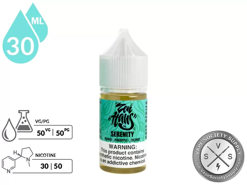 Serenity Zen Haus Salt 30ml | Nicotine Salt - Image 2
