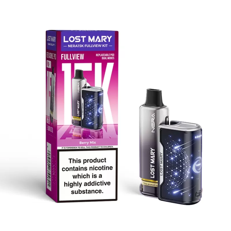 Lost Mary Nera 15K Fullview Pod Kit - Summer Grape - Image 2
