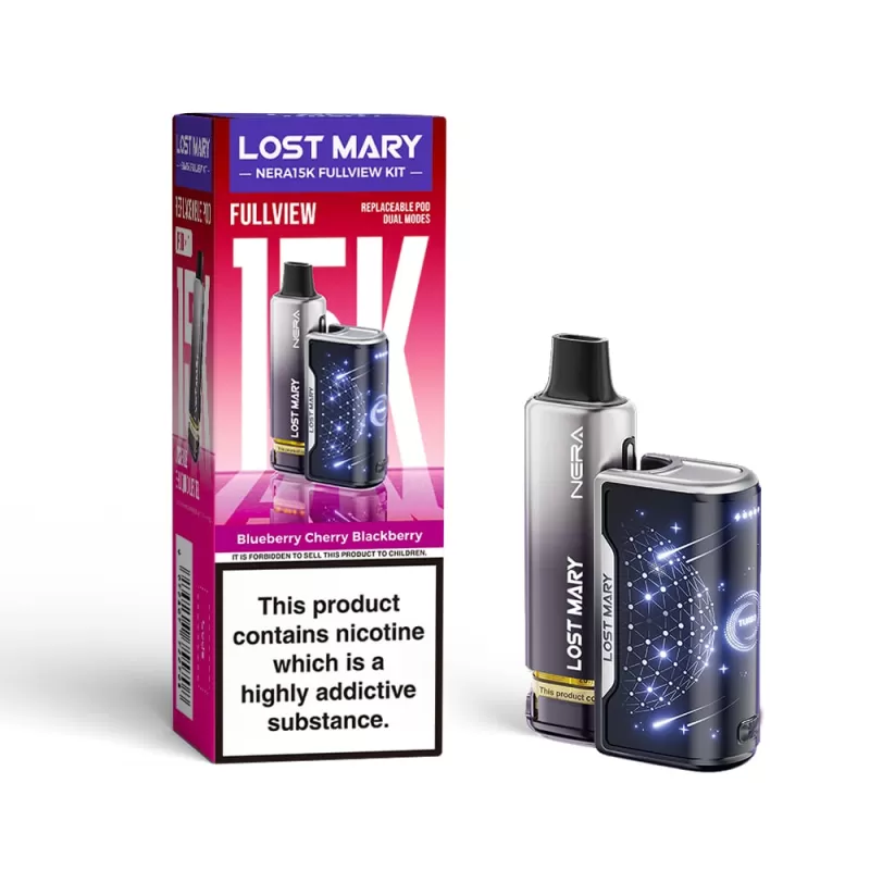 Lost Mary Nera 15K Fullview Pod Kit - Summer Grape - Image 3