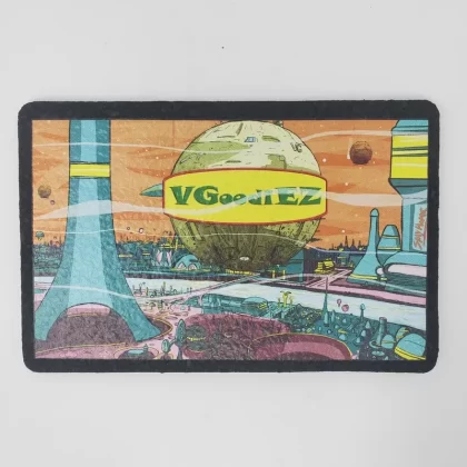 VGoodiEZ Crohnabist Designed- Series 1, Slide #1 “Stay Home” (5×8) by Moodmats