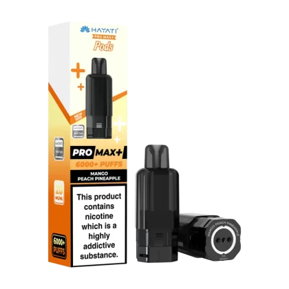 Mango Peach Pineapple Hayati Pro Max+ Refill Pack - 20mg - Vape Product (B3385F)