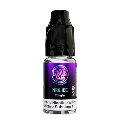 Vampire Vape Bar Salts NRG Ice Nic Salt E Liquid – Bar Salts Series (10ml)