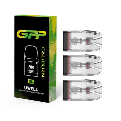 Uwell Upgraded Caliburn GPP Cartridge for Caliburn G4/G4 Mini Pod/Caliburn G3/GK3/G3/ECO/GK3 TENET/G3 Lite/G3 Lite KoKo/G3 Pro/G3 Pro KoKo Kit 3ml (3pcs/pack)