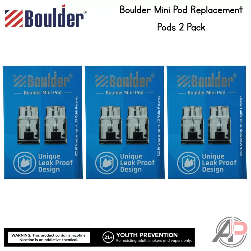 Boulder Mini Pod Replacement Pods 2 Pack - Boulder Mini Replacement Pods 2 Pack - Image 2