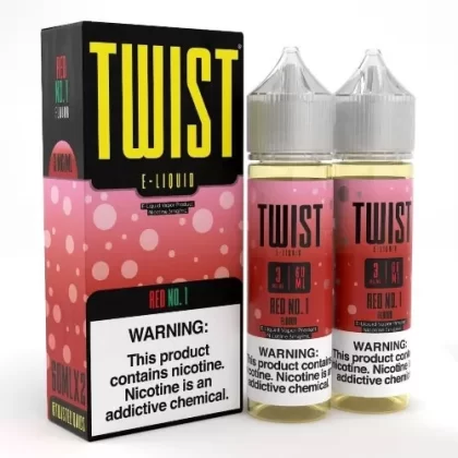 Twist E-Liquid – Red No 1 2x60ml - Vape Product, Vape Product