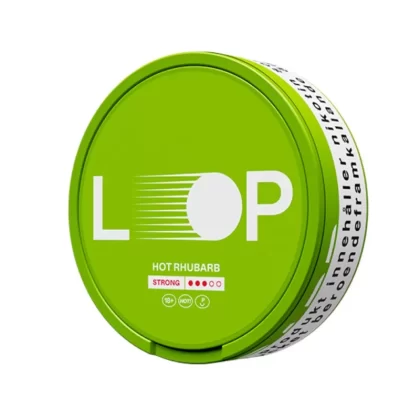 Loop Hot Rhubarb Strong S3 – All White Portion - Loop / Yes / 9,4