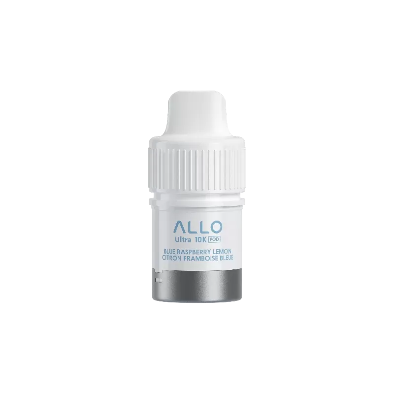 Allo Ultra 10k Hybrid Blue Raspberry Lemon Pre-filled Pod
