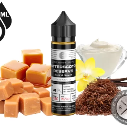 Butterscotch Reserve GLAS BSX VAPOR SERIES 60ml