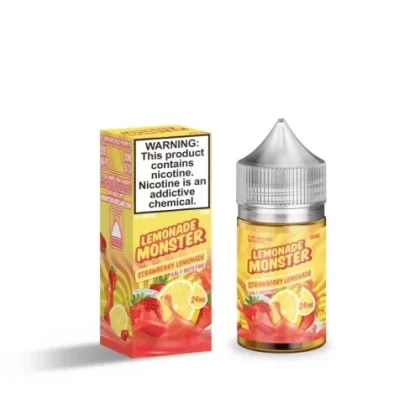 Lemonade Monster Salt E-Liquid – Strawberry Lemonade – 30ml
