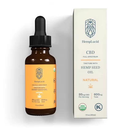 Organic Hemplucid Full-Spectrum Hemp Seed Oil 30ml - Vape Product, Vape Product