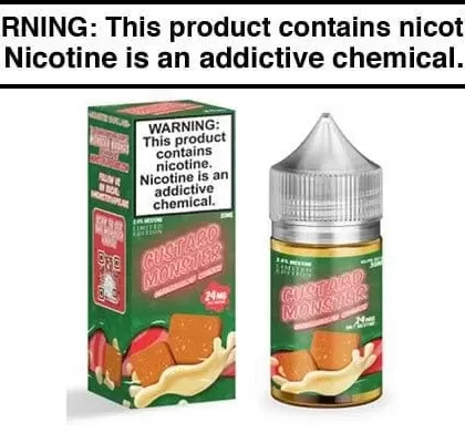 GINGERBREAD CRUNCH BY CUSTARD MONSTER SALT NIC 30ML - Vapejuice
