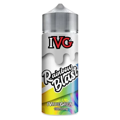 IVG Rainbow Blast Vape Juice 100ml - Nic Shots#0 Nic Shots>1 x 18mg Nic Shot>2 x 18mg Nic Shots