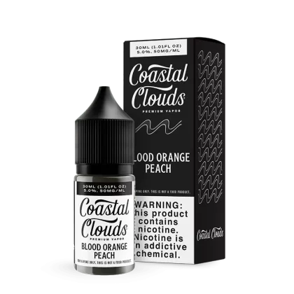 Blood Orange Peach SALT – Coastal Clouds – 30mL