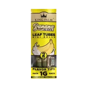 King Palm | Mini 1g 2pk - Flavor#Banana Cream>Berry Terps>Blue Grape>Fruit Passion>Honey Mango>Lemon Haze>Magic Mint>Mango OG>Peach Pineapple>Pink Lemonade>Red Reign>Strawberry Shortcake>Wat