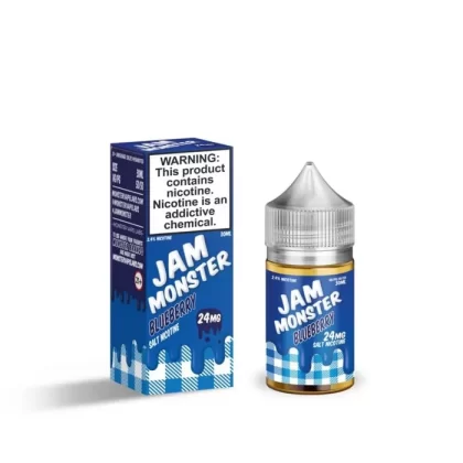 Jam Monster Salt Blueberry eJuice - Vape Product; Vape Product, Vape Product; Monster Vape Labs