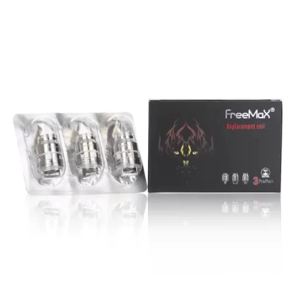 3PCS-PACK Freemax Mesh Pro Sub- Ohm Tank with Dual & Triple Mesh Coils - Double Mesh Coil 0.2ohm