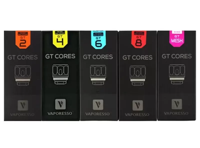 Vaporesso GT Coils - Type#0.18 Ohm GT Meshed>0.15 Ohm GT 8>0.5 Ohm GT cCell>0.15 Ohm GT 4 Clapton