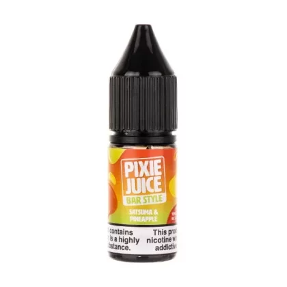 Satsuma & Pineapple Bar Style Nic Salt E-Liquid by Pixie Juice