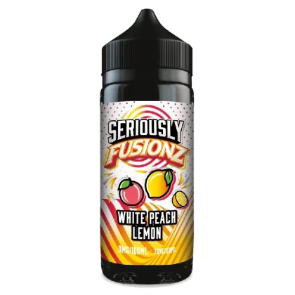 Doozy Seriously Fusionz 100ml E-Liquid Shortfill White Peach Lemon - Title#0mg