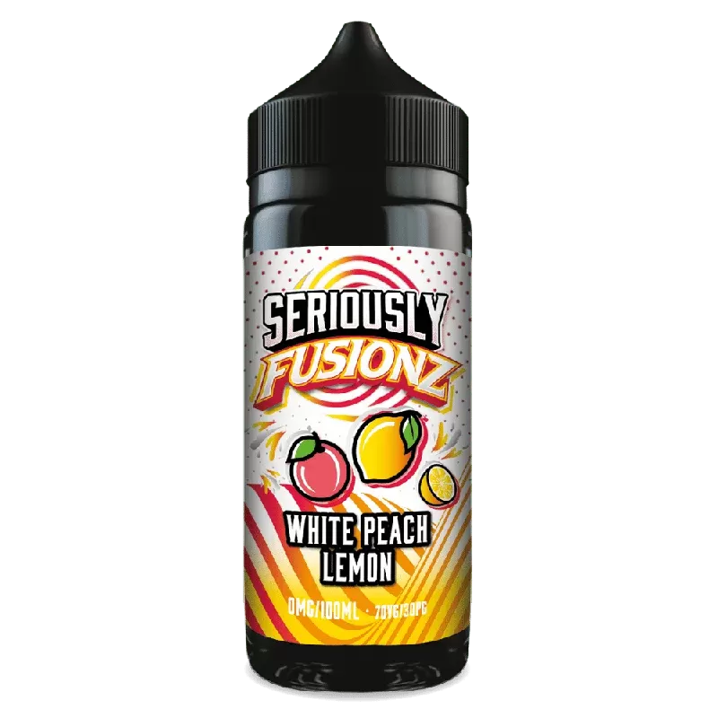 Doozy Seriously Fusionz 100ml E-Liquid Shortfill White Peach Lemon - Title#0mg